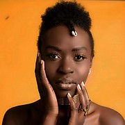 Joan Mokoro model. Photoshoot of model Joan Mokoro demonstrating Face Modeling.Face Modeling Photo #209850