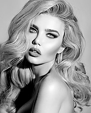 Joanna Borov model. Photoshoot of model Joanna Borov demonstrating Face Modeling.Face Modeling Photo #229610