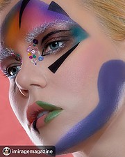 Joanna Borov model. Photoshoot of model Joanna Borov demonstrating Face Modeling.Face Modeling Photo #229616