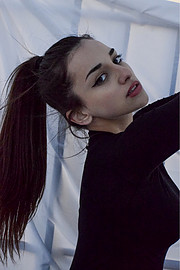 Joanna Kourkoulou model (Ιωάννα Κούρκουλου μοντέλο). Photoshoot of model Joanna Kourkoulou demonstrating Face Modeling.Face Modeling Photo #229943