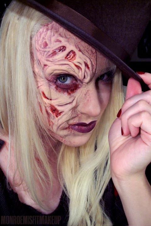 Jody Monroe makeup artist. Work by makeup artist Jody Monroe demonstrating Special Fx Makeup.Horror Film SFXSpecial Fx Makeup Photo #71912