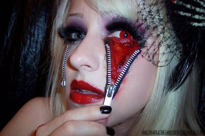 Jody Monroe makeup artist. Work by makeup artist Jody Monroe demonstrating Special Fx Makeup.Horror Film SFXSpecial Fx Makeup Photo #71913