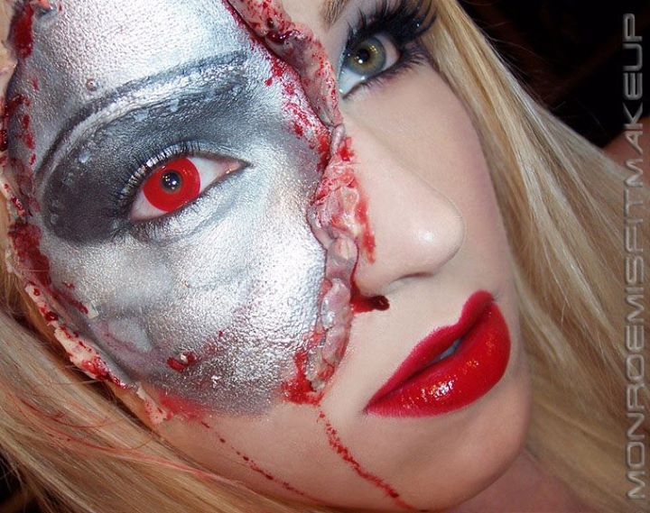 Jody Monroe makeup artist. Work by makeup artist Jody Monroe demonstrating Special Fx Makeup.Horror Film SFXSpecial Fx Makeup Photo #71914