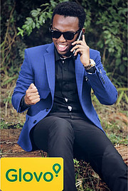 John Murithi commercial model. Photoshoot of model John Murithi demonstrating Commercial Modeling.Working with glovoCommercial Modeling Photo #214109