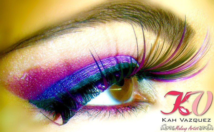 Kah Vazquez makeup artist (maquiador). Work by makeup artist Kah Vazquez demonstrating Beauty Makeup.Beauty Makeup Photo #68132