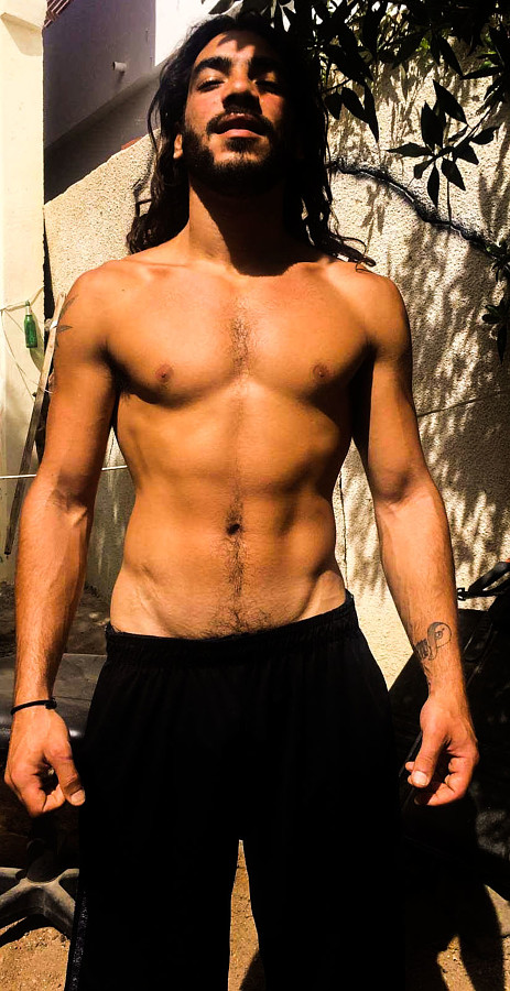 Karim Ali model. Photoshoot of model Karim Ali demonstrating Body Modeling.LiliBody Modeling Photo #204671