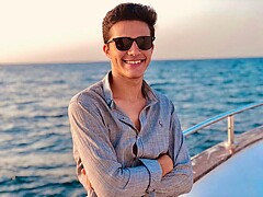 My name is Karim Elsharqawy. I am 19. I am still studying at the Modern Academy in Cairo, and it is my second year. I don’t have any experie