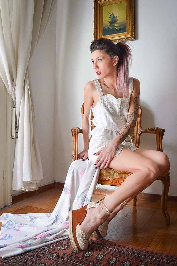 Katerina Apostolopoulou model (μοντέλο). Photoshoot of model Katerina Apostolopoulou demonstrating Fashion Modeling.Fashion Modeling Photo #169351