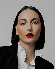 Katerina Konstantinopoulou model (μοντέλο). Photoshoot of model Katerina Konstantinopoulou demonstrating Face Modeling.Face Modeling Photo #240651