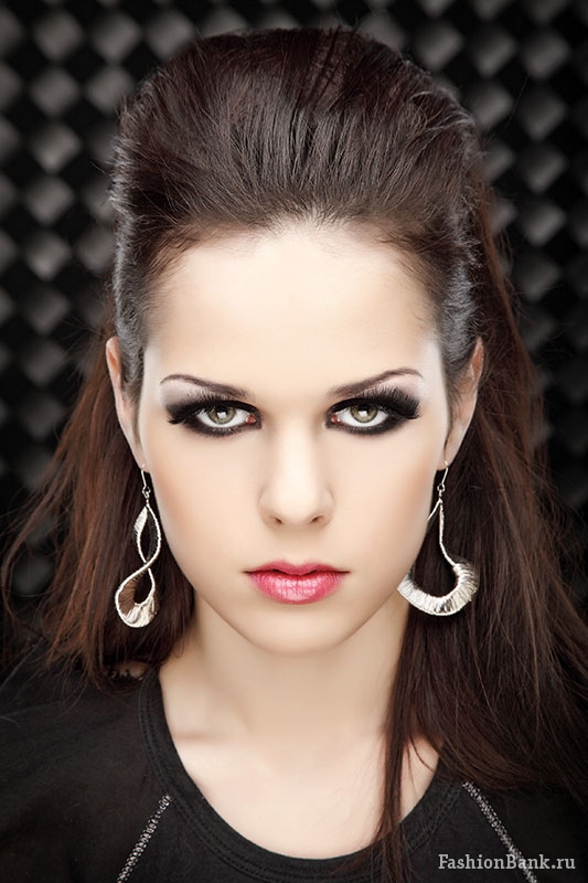 Katie Tulyankina model (модель). Photoshoot of model Katie Tulyankina demonstrating Face Modeling.Face Modeling Photo #103243
