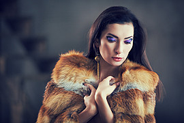 Katrin Kan model (модель). Photoshoot of model Katrin Kan demonstrating Face Modeling.Face Modeling Photo #104141