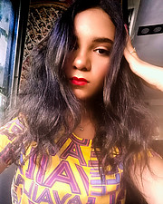 Khadiga Afifi model. Photoshoot of model Khadiga Afifi demonstrating Face Modeling.Face Modeling Photo #211727