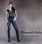 Khorvash Khayati model. Photoshoot of model Khorvash Khayati demonstrating Face Modeling.Face Modeling Photo #135165
