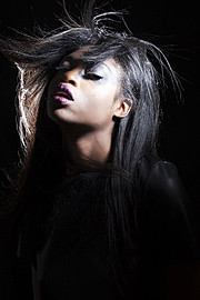 Kimberly Divad model. Photoshoot of model Kimberly Divad demonstrating Face Modeling.Face Modeling Photo #103885
