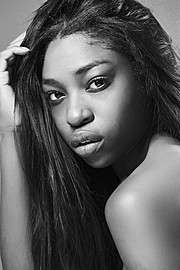 Kimberly Divad model. Photoshoot of model Kimberly Divad demonstrating Face Modeling.Face Modeling Photo #103899