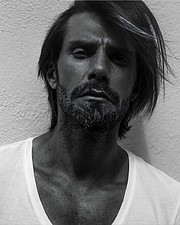Konstantinos Pavlopoulos (Κωνσταντίνος Παυλόπουλος) fashion & comercial model. Photoshoot of model Konstantinos Pavlopoulos demonstrating Face Modeling.Face Modeling Photo #202857