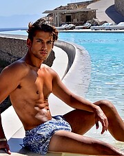 Kostas Vidras model (Κώστας Βίδρας μοντέλο). Photoshoot of model Kostas Vidras demonstrating Body Modeling.Body Modeling Photo #238637