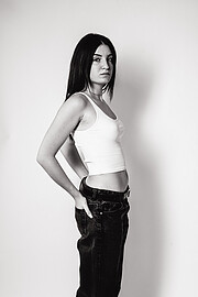 Krista Litsaj model (μοντέλο). Photoshoot of model Krista Litsaj demonstrating Fashion Modeling.Fashion Modeling Photo #240819