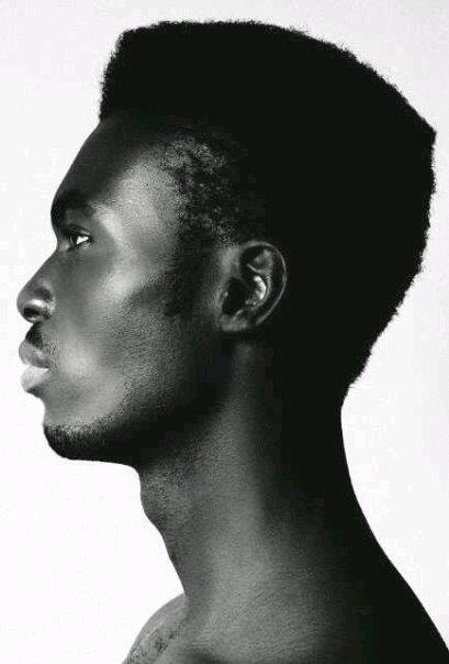 Kwen Victor Akomaye model. Photoshoot of model Kwen Victor Akomaye demonstrating Face Modeling.Face Modeling Photo #68561