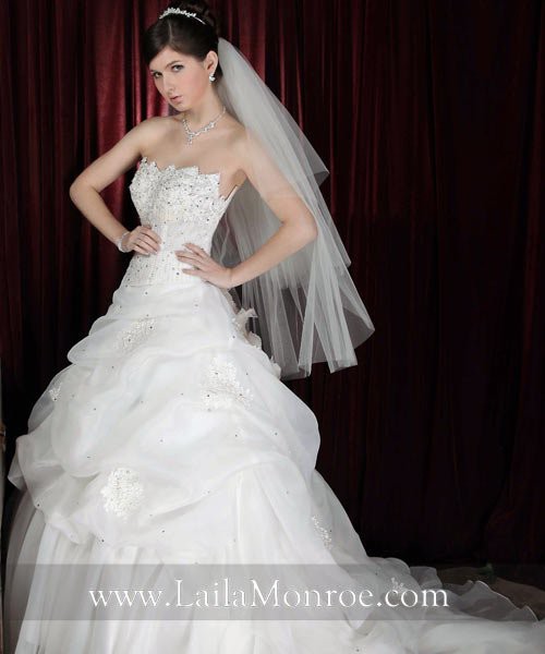 Laila Monroe bridal fashion designer. design by fashion designer Laila Monroe. Photo #136330