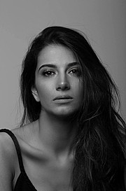 Lara Riad model. Photoshoot of model Lara Riad demonstrating Face Modeling.Face Modeling Photo #151989