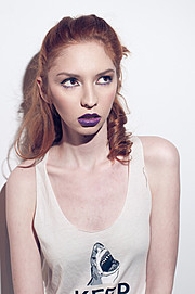 Lauren Rebecca Roth model. Photoshoot of model Lauren Rebecca Roth demonstrating Face Modeling.Face Modeling Photo #114402