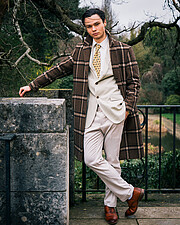 Laurentiu Muschei model. Photoshoot of model Laurentiu Muschei demonstrating Fashion Modeling.Fashion Modeling Photo #249130