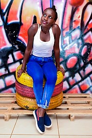 Am Laurine Mmojja a student from Technical university of Kenya and being a model has always been my dream.i feel like modelling completes me