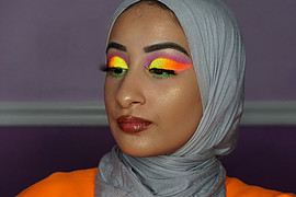 Layla Mohamed makeup by layla. Work by makeup artist Layla Mohamed demonstrating Beauty Makeup.Beauty Makeup Photo #217667