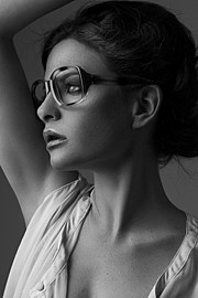 Lea Manon model (modèle). Photoshoot of model Lea Manon demonstrating Face Modeling.Face Modeling Photo #73173