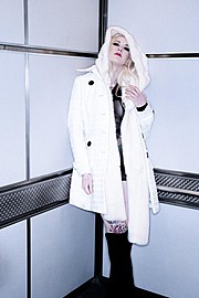 Leah Jung model & singer. Photoshoot of model Leah Jung demonstrating Face Modeling.Face Modeling Photo #77760