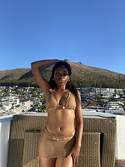Lebogang Sithole model. Photoshoot of model Lebogang Sithole demonstrating Body Modeling.Body Modeling Photo #246564