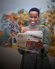 Linet Rubai is a Kenyan model and fashion designer currently based in Eldoret. Rubai was crowned Miss Valentine's Nandi County 2020 and was 