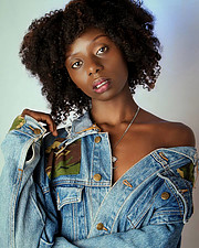 Liz Mugambi model. Modeling work by model Liz Mugambi. Photo #218615