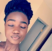 Lynne Awuor model. Photoshoot of model Lynne Awuor demonstrating Face Modeling.Face Modeling Photo #193729