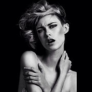 Madeline O'Sullivan model. Photoshoot of model Madeline O Sullivan demonstrating Face Modeling.Face Modeling Photo #95487