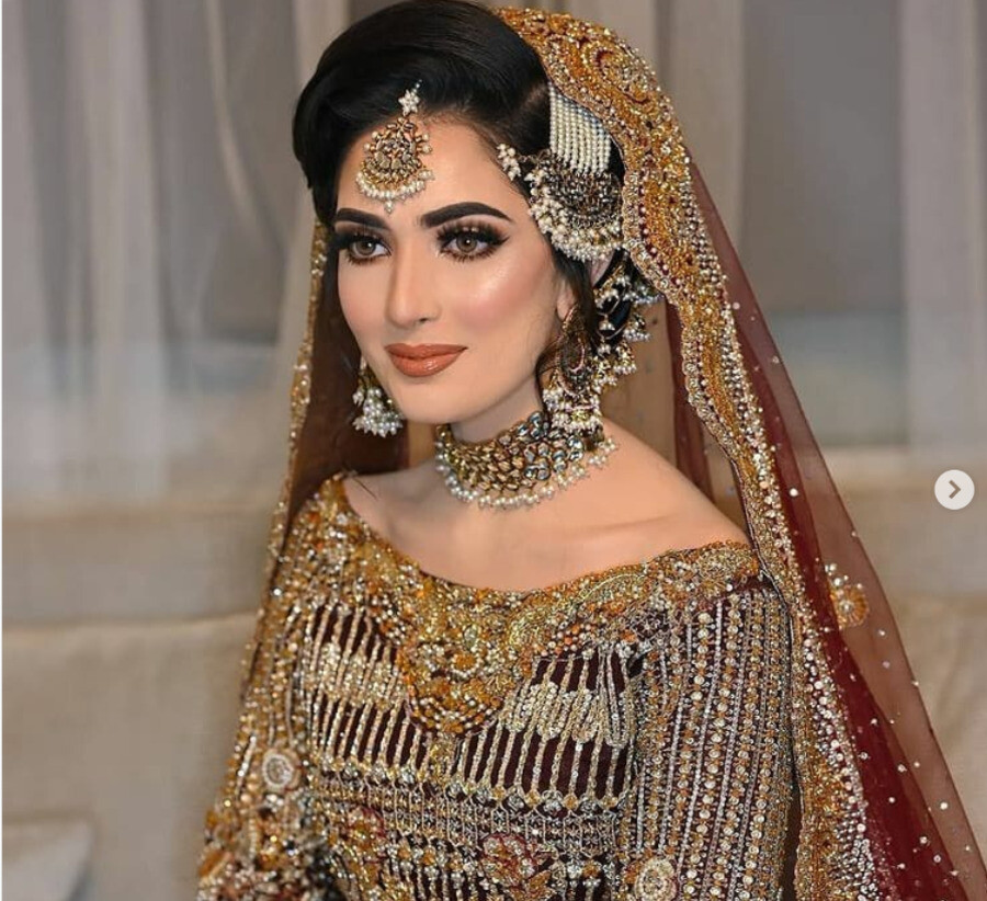 Madiha Khan mua. Work by makeup artist Madiha Khan demonstrating Bridal Makeup.Madiha KhanBridal Makeup Photo #240956