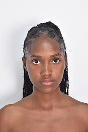 Makeda James model. Photoshoot of model Makeda James demonstrating Face Modeling.Model Digital (Front View)Face Modeling Photo #246529