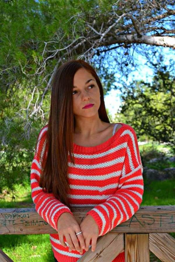 Maria Ariana model (μοντέλο). Photoshoot of model Maria Ariana demonstrating Face Modeling.Face Modeling Photo #228560
