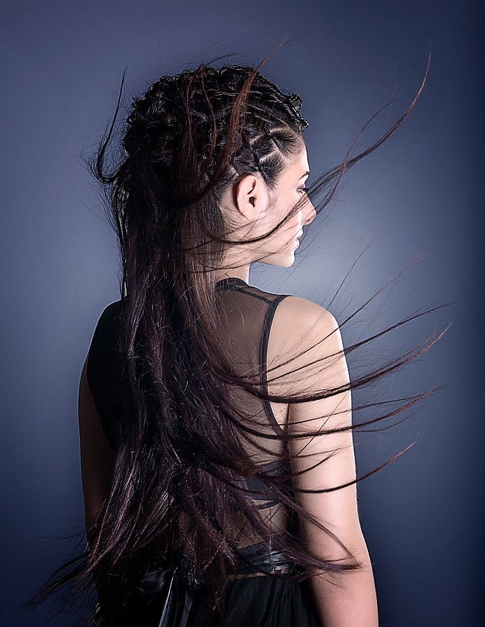 Maria Dretaki hair stylist (Μαρία Δρετάκη κομμωτής). Work by hair stylist Maria Dretaki demonstrating Fashion Hair Styling.Fashion Hair Styling Photo #187035