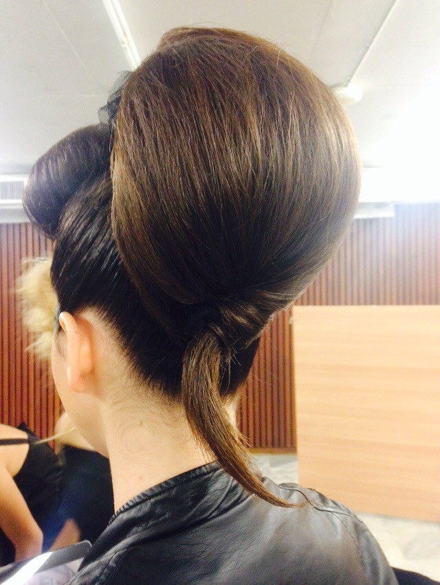 Maria Dretaki hair stylist (Μαρία Δρετάκη κομμωτής). Work by hair stylist Maria Dretaki demonstrating Fashion Hair Styling.Fashion Hair Styling Photo #187060