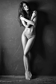 Maria Elena Monego model (modella). Photoshoot of model Maria Elena Monego demonstrating Body Modeling.Body Modeling Photo #135239