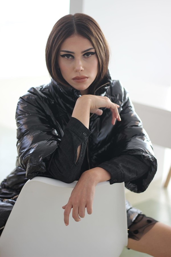 Maria Fotoy model (Μαρία Φώτου μοντέλο). Photoshoot of model Maria Fotoy demonstrating Face Modeling.Face Modeling Photo #228198