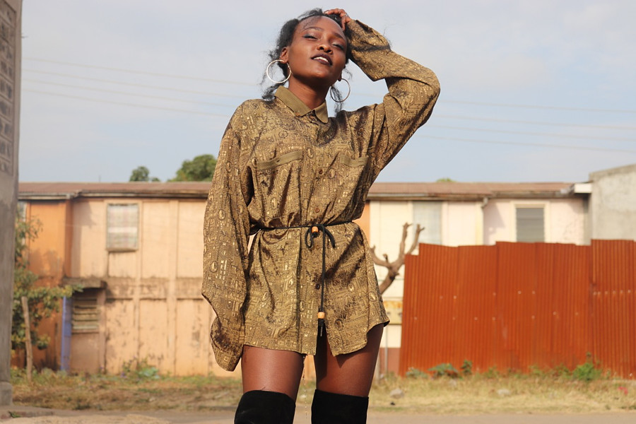 Mariah Akwe model. Photoshoot of model Mariah Akwe demonstrating Fashion Modeling.Fashion Modeling Photo #216328