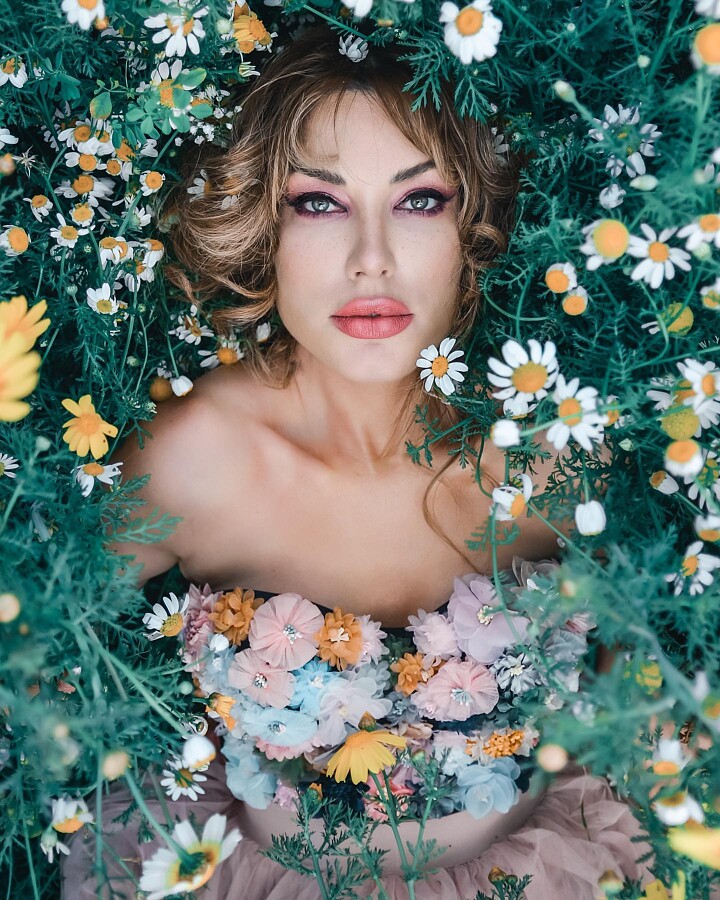 Marilena Xenou model (Μαριλενα Ξένου μοντέλο). Photoshoot of model Marilena Xenou demonstrating Face Modeling.Face Modeling Photo #238707