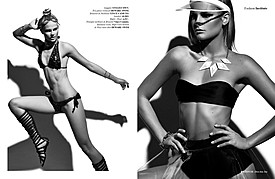Marine Guadalpi model. Photoshoot of model Marine Guadalpi demonstrating Fashion Modeling.Fashion Modeling Photo #116887