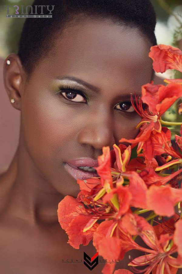 Mary Jael Adhiambo model. Photoshoot of model Mary Jael Adhiambo demonstrating Face Modeling.Face Modeling Photo #144878