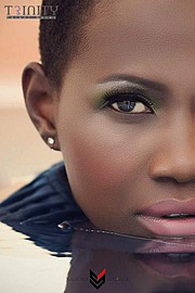 Mary Jael Adhiambo model. Photoshoot of model Mary Jael Adhiambo demonstrating Face Modeling.Face Modeling Photo #144879