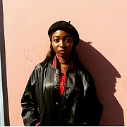 Mary Olagbegi model (μοντέλο). Photoshoot of model Mary Olagbegi demonstrating Face Modeling.Face Modeling Photo #202102
