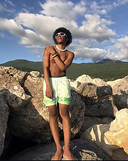 A 5’3” and 19 years old male, I am stepping into the modeling world as a fresh and upcoming face with a bold presence. Though not the talles